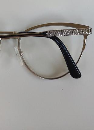 Оригінальна золота оправа michael kors mk3064b marseille з кристалами / котяче око