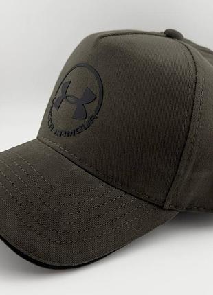 Чоловіча коттонова бейсболка тракер under armour олива / хакі україна, (розміри s, m, l/xl)