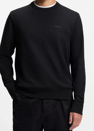 Чоловічий светр boss (hugo boss) оригінал, розмір xl, 100% вовна, синій.