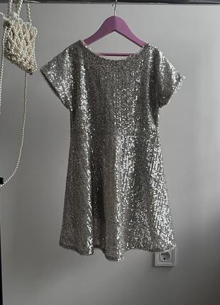 Сукня zara блискуча для сцени , виступу  в ппєтки