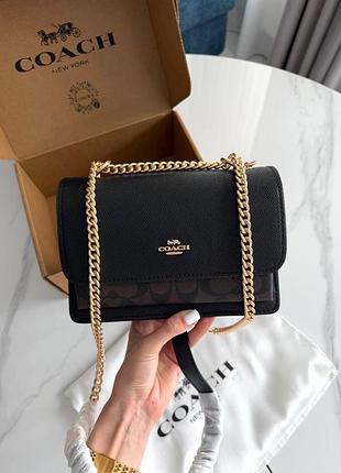 Сумка coach klare black