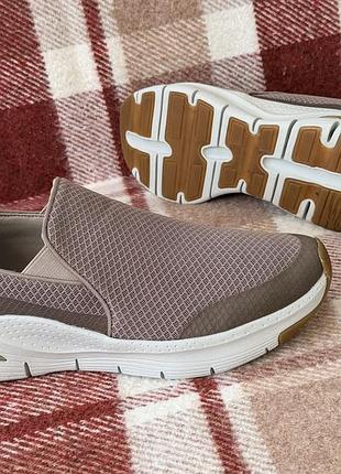 Чоловічі кросівки сліпони skechers arch fit (оригінал)