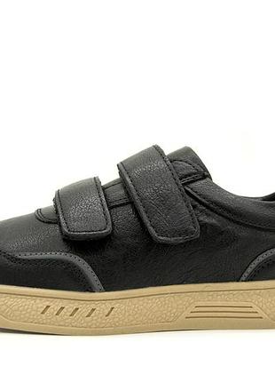 Підліткові кросівки для хлопчика paliament чорний (d1165-5 black (36 (23,5 см))