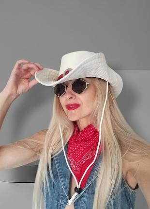 Ковбойський капелюх з хусткою  . ковбой 🤠