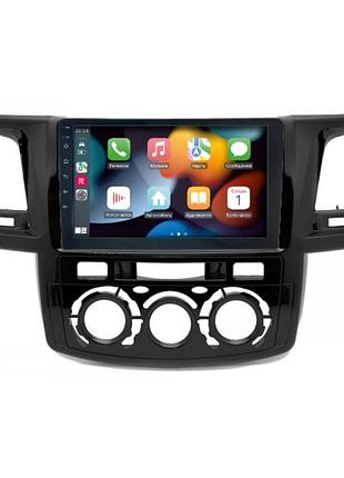 Штатная магнитола toyota hilux 2011-2015 cyclone c9-001 2x64 cpl