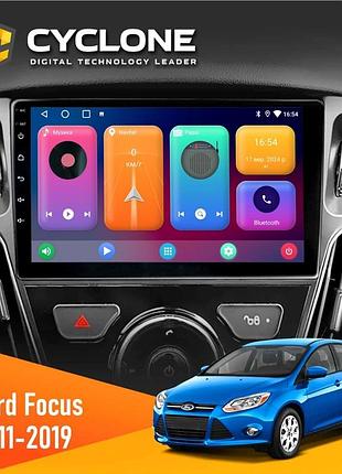 Штатная магнитола ford focus 2011-2019 complete set cyclone c9-001 2x64 cpl