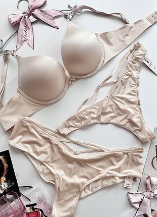 Комплект victoria’s secret набір набор білизна вікторія сікрет белье виктория сикрет бюст