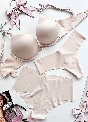 Комплект victoria’s secret набір набор білизна вікторія сікрет белье виктория сикрет бюст