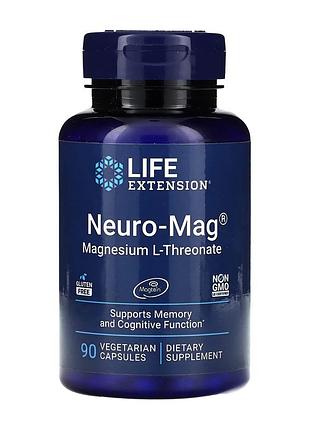 Neuro-mag® magnesium l-threonate - 90 vcaps (пошкоджена банка)