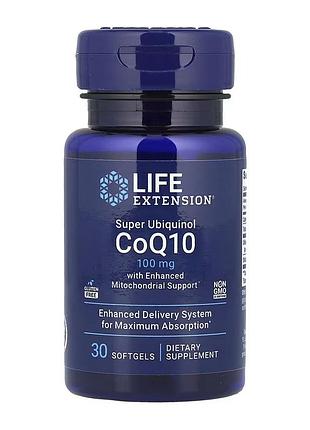 Super ubiquinol coq10 with enhanced mitochondrial support™ 100 mg - 30 softgels