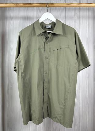 Salomon olive military green сорочка з якісного та зручного матеріалу розмір l