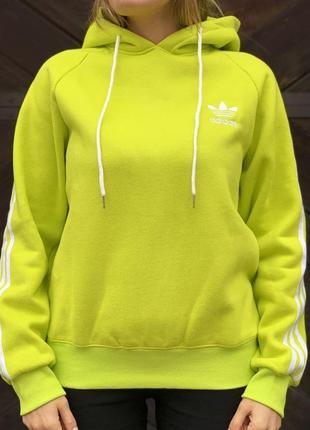 Худі adidas lime фліс 3