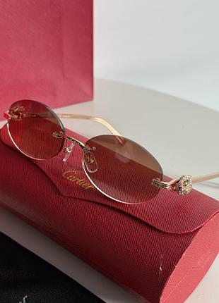 Окуляри rimless sunglasses cartier