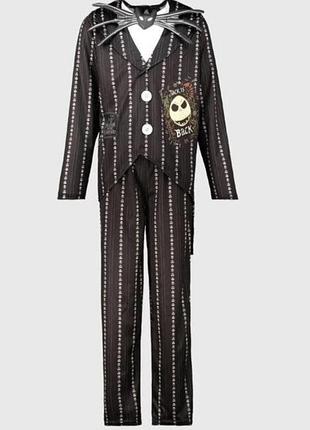 Джек скеллингтон карнавальный костюм хэллоуин jack skellington halloween на 5-6 лет