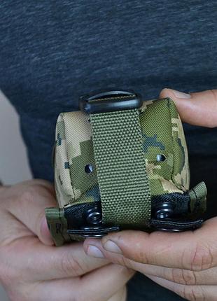 Качественный подсумок под гранату из кордуры пиксель molle для гранаты тактический pw-20