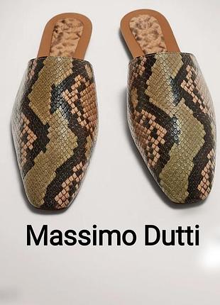 Брендові мюлі р 40. massimo dutti