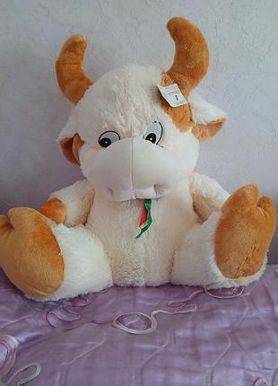 Мягкая игрушка (больше 60 см), корова