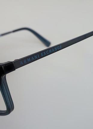 Оригінальна чоловіча оправа armani exchange ax 3027 синя / чорна матова