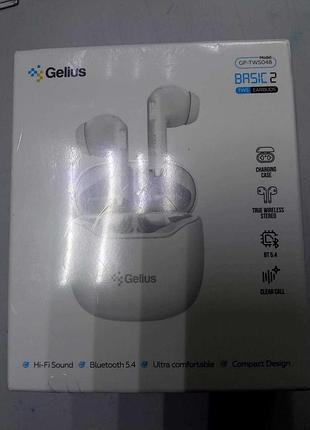 Наушники bluetooth-гарнитура б/у gelius basic 2 gp-tws048