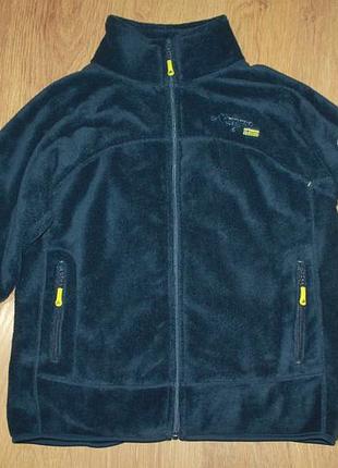 Женская теплая спортивная трекинговая кофта на молнии geographical norway turbo dry l-xl