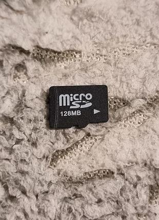 Карта памяти 128 мб (не гб) 4.65/19.2 microsd микросд