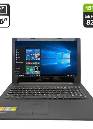Ноутбук lenovo g50-30 / 15.6" (1366x768) tn / intel celeron n2830 (2 ядра по 2.16 - 2.41 ghz) / 8 gb ddr3 / 120 gb ssd / nvidia