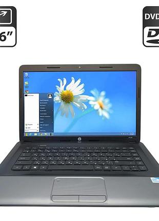Ноутбук hp 650 / 15.6" (1366x768) tn / intel pentium b960 (2 ядра по 2.2 ghz) / 4 gb ddr3 / 250 gb hdd / intel hd graphics /