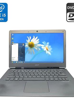 Ноутбук acer aspire s3 / 13.3" (1366x768) tn / intel core i5-2467m (2 (4) ядра по 1.6 - 2.3 ghz) / 4 gb ddr3 / 500 gb hdd / intel