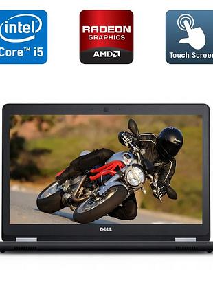 Ноутбук dell latitude e5570 / 15.6" (1920x1080) ips touch / intel core i5-6300u (2 (4) ядра по 2.4 - 3.0 ghz) / 8 gb ddr4 / 256 gb