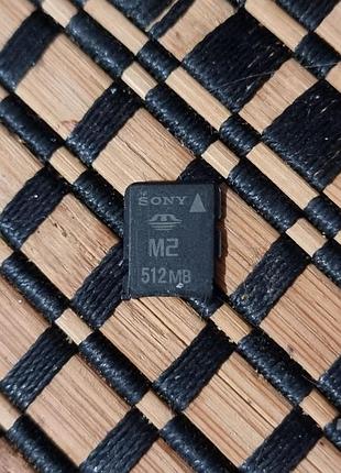 Карта памяти 512 мб sony m2 1.98/10.9 сони