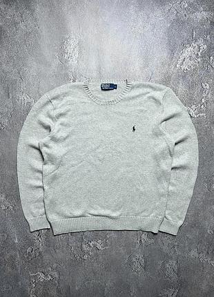 90x vintage винтажный свитер polo ralph lauren поло ральф лаурен big pony size l размер л