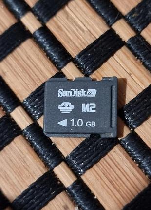 Картка пам'яті 1 Гб sandisk m2 2.41/11.7 сандиск