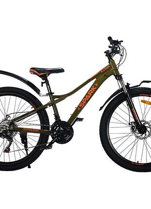 Велосипед al 26" spark city axion рама 13" оливковий (239188)
