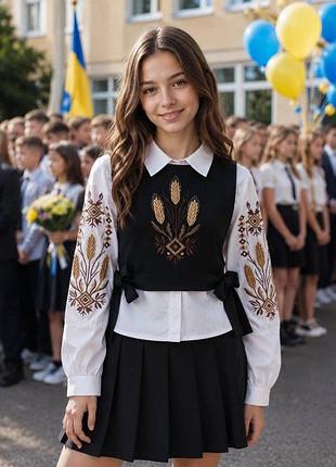 Рубашка+манишка