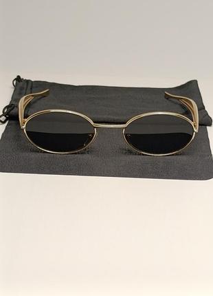 🕶️🕶️ овальные солнцезащитные очки на металлической оправе в винтажном стиле 🕶️🕶️