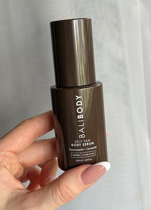 Сиворотка автозасмага для тіла bali body self tan body serum 50 мл