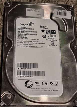 88% (h2testw ок) hdd 3.5 500 гб seagate 7200 rpm 95.8/101 st500dm002-1bd142 жорсткий диск сигейт