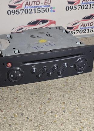 Оригинальный штатный магнитофон для renault scenic 2, megane 2, рено сценик 2, мегане 2 8200607915t