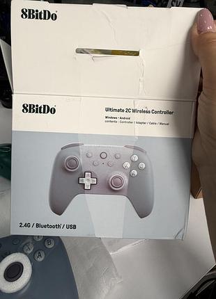 Геймпад 8bitdo ultimate 2c wireless controller, 2.4g / bluetooth / usb, для windows и android 8
