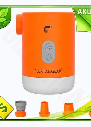 Ve кемпинговый насос фонарь flextail new version max pump 2 pro power bank оранжевый портативный насос n6w_ver