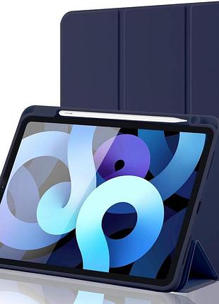 Чехол для ipad air 13 дюймов smart case с держателем для стилуса midnight blue для защиты и удобства использования