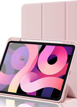 Чехол для ipad air 13 дюймов smart case с держателем для стилуса розовый для защиты и удобства использования