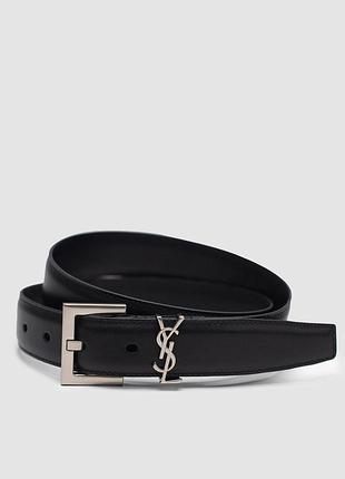 💫 yves saint laurent belt silver