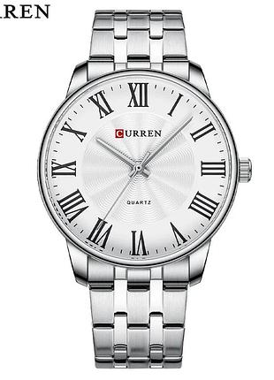 Наручний годинник curren 8422 silver-white
