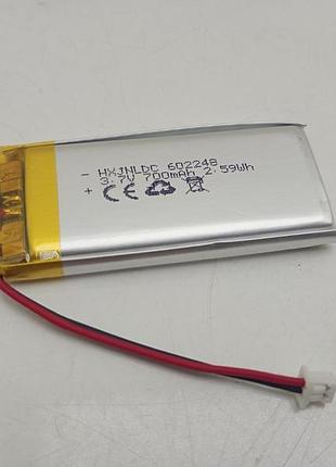 Літій-іонний акумулятор 3.7v 700mah (2.59wh) hxjnldc 602248
