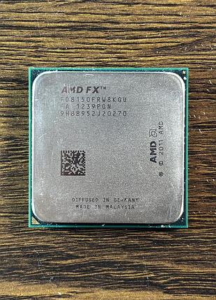 Процесор amd fx-8150 8 ядер 8 потоків am3+ до 4.2 ггц 125 вт б/в