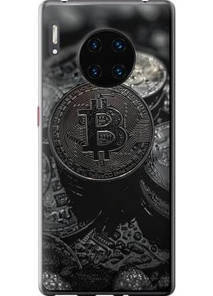 Чехол на huawei mate 30 pro black bitcoin из силикона fch_0172970