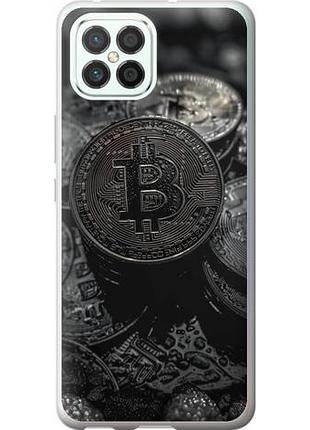 Чехол на huawei nova 8 se black bitcoin из силикона fch_0172960