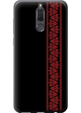 Чехол на huawei mate 10 lite вышиванка 53 из силикона fch_0172907