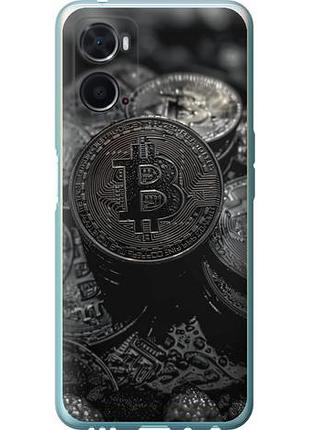Чехол на oppo a76 black bitcoin из силикона fch_0158783